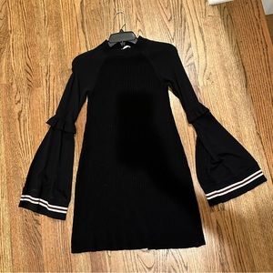 Black Free People Sweater Dress